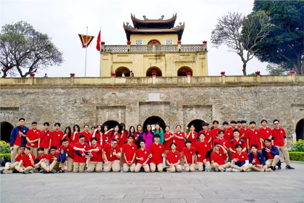 Hoạt động Giáo dục di sản  Thăng Long - Hà Nội Xưa và Nay  tại Hoàng Thành Thăng Long dành cho học sinh THPT Mỹ Đình